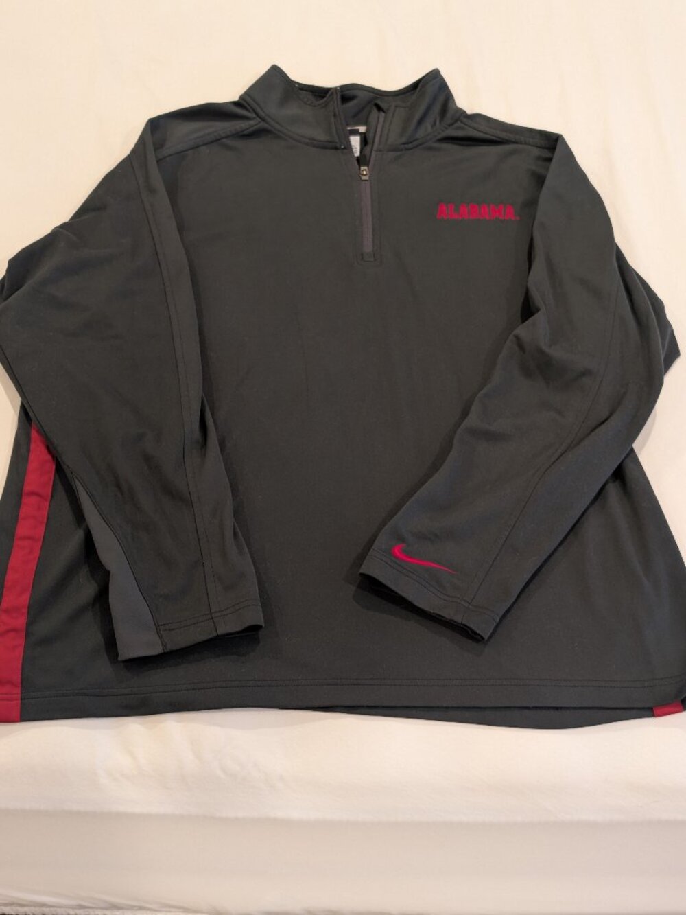 Alabama NIKE 3/4 pullover XL